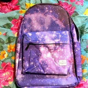 Spiral UK brand galaxy Saturn backpack unisex
